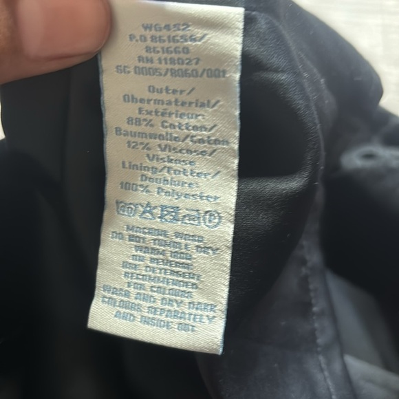 Boden Black Velvet Eyelet Circle Skirt - Picture 7 of 8